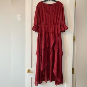 House of Harlow 1960 | Onel Dress | Crimson | XL